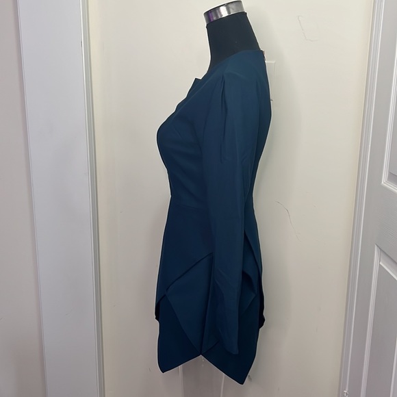 Finder Keepers Last Goodbye Asymmetric Hem Mini Dress Size Small - Picture 3 of 15